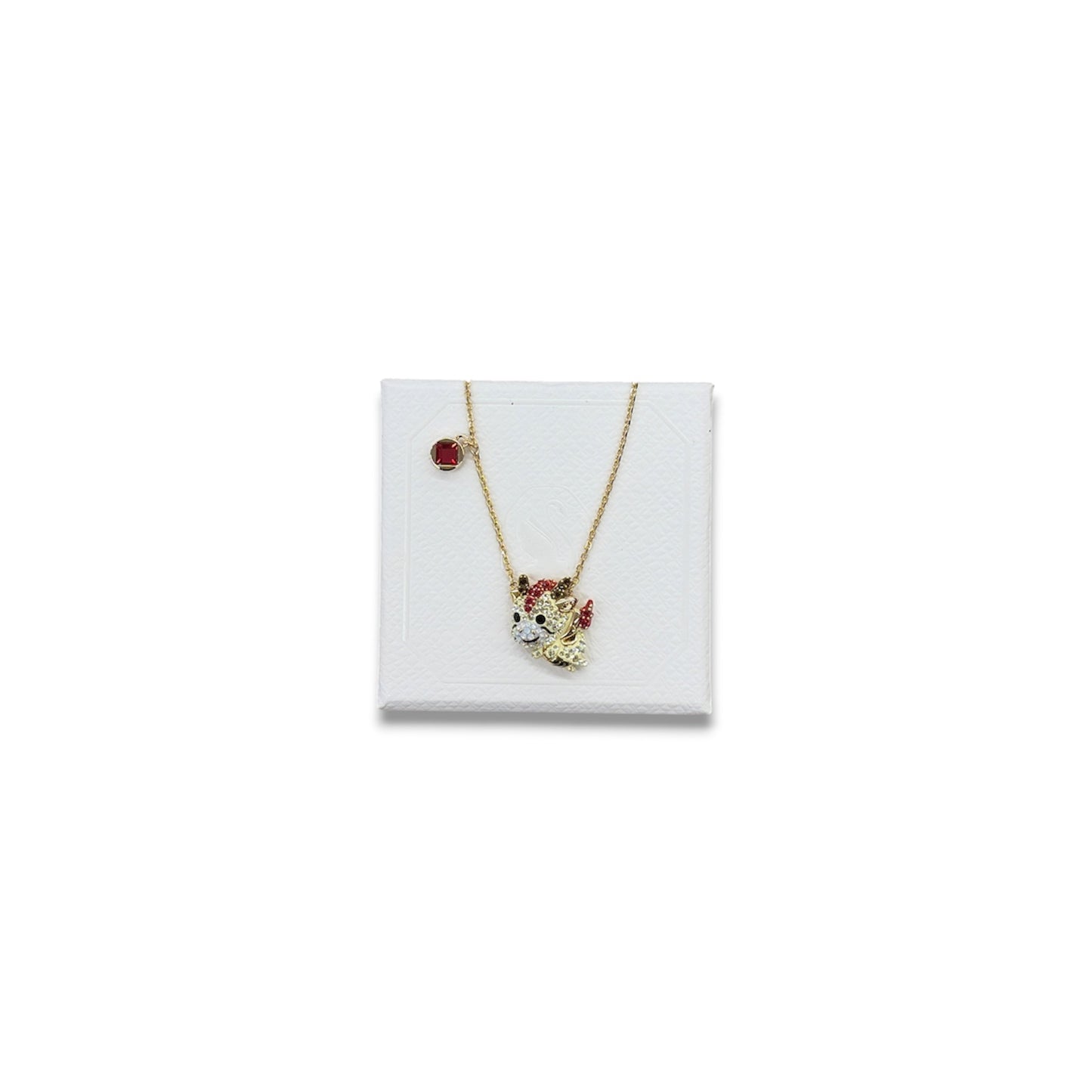 SWAROVSKI Necklace Gold And Red 5676540 Rank (B)