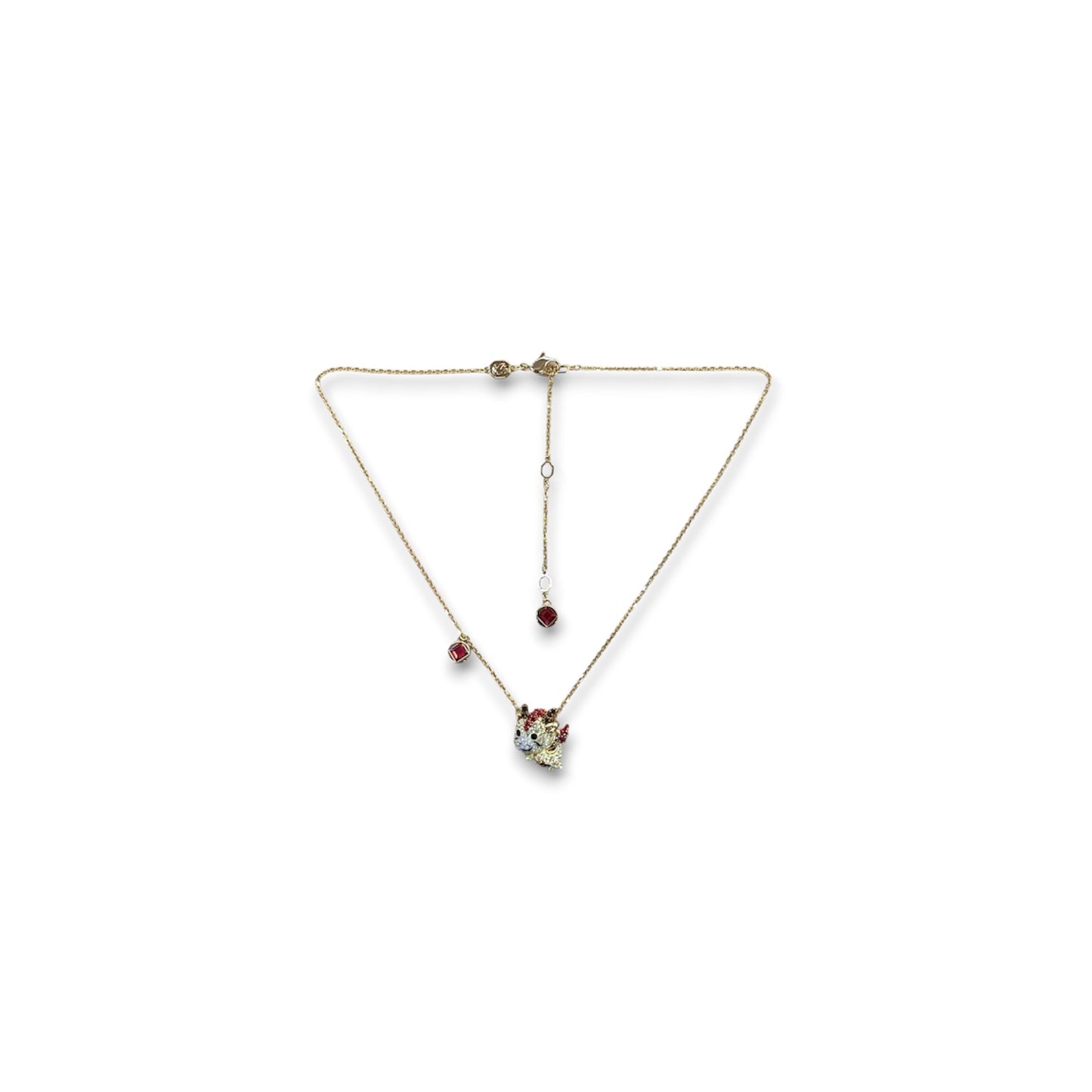 SWAROVSKI Necklace Gold And Red 5676540 Rank (B)