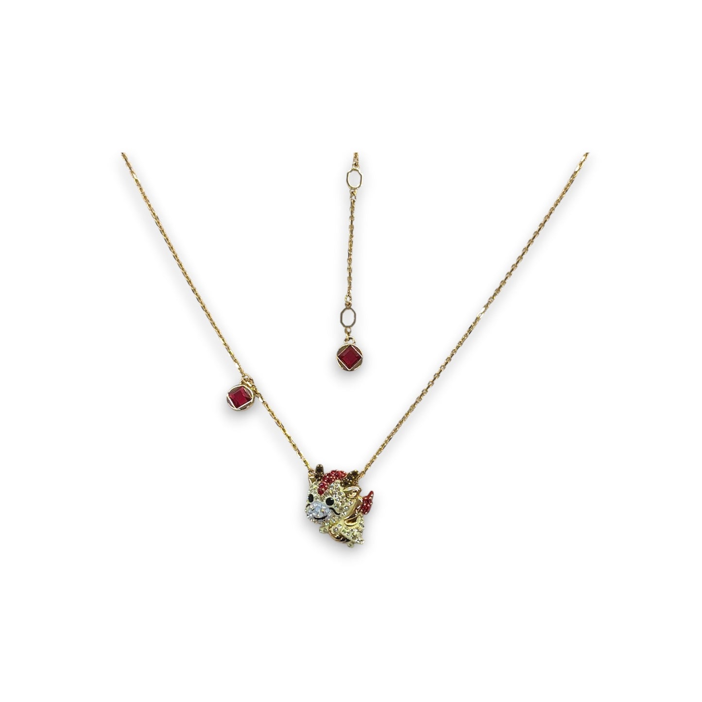 SWAROVSKI Necklace Gold And Red 5676540 Rank (B)