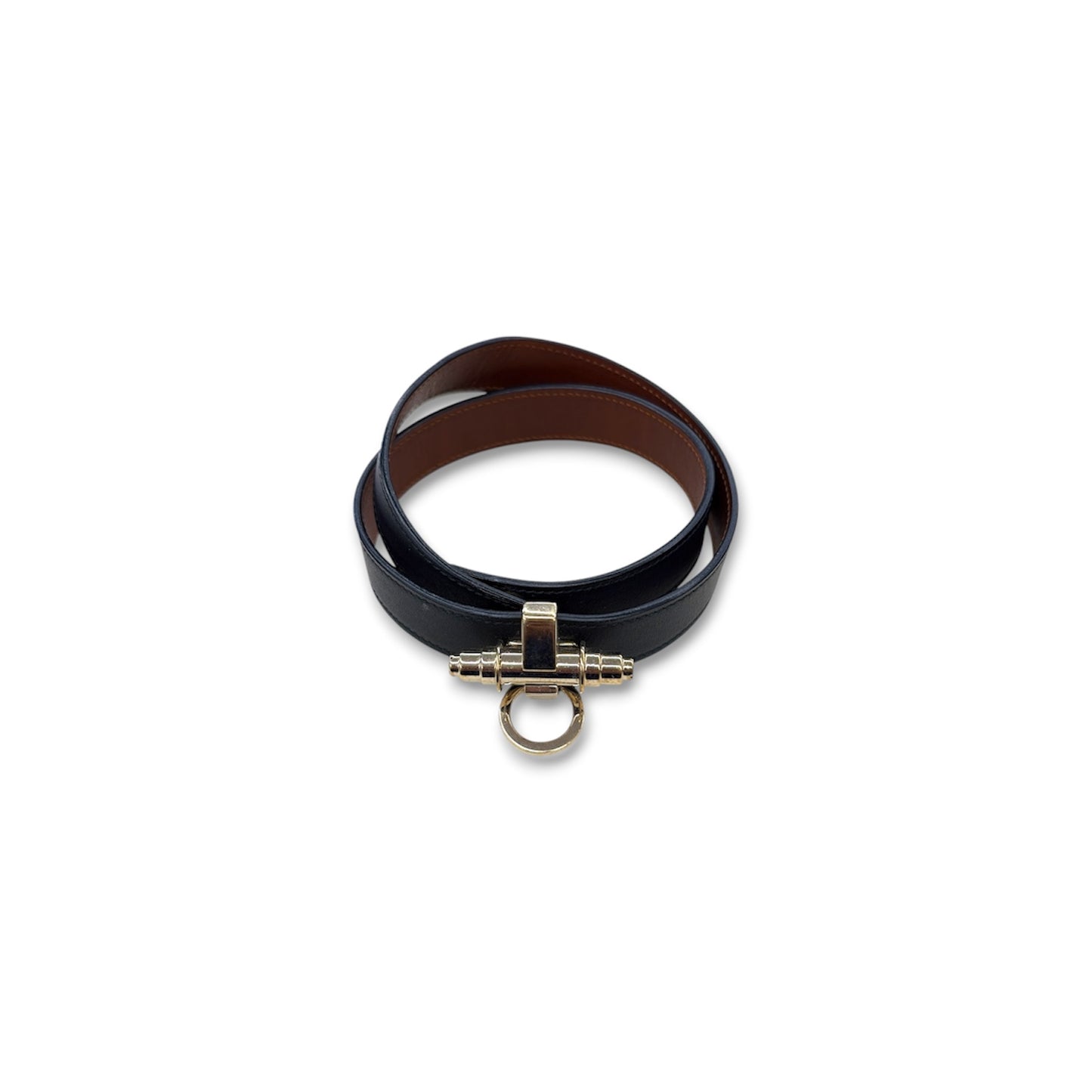 GIVENCHY Bracelet Black and Gold Obsedia Rank (B)