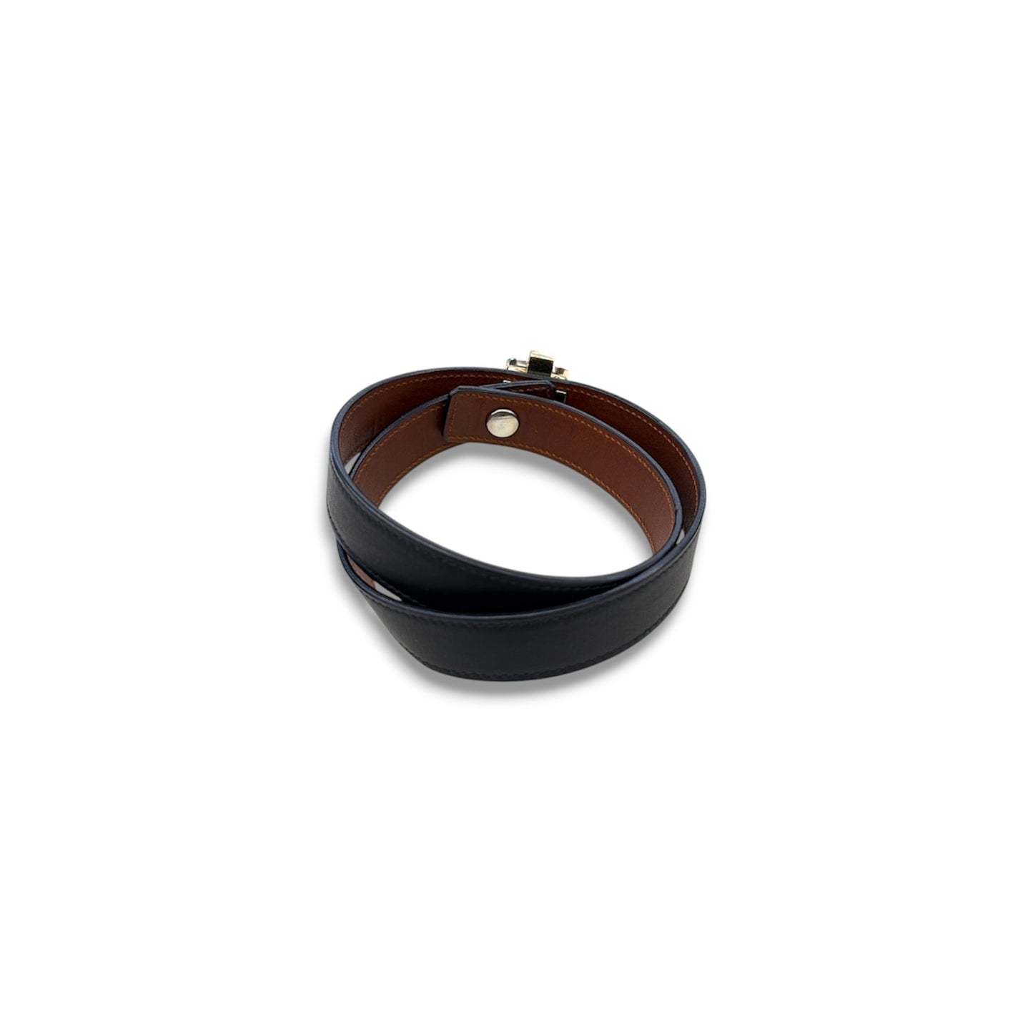 GIVENCHY Bracelet Black and Gold Obsedia Rank (B)