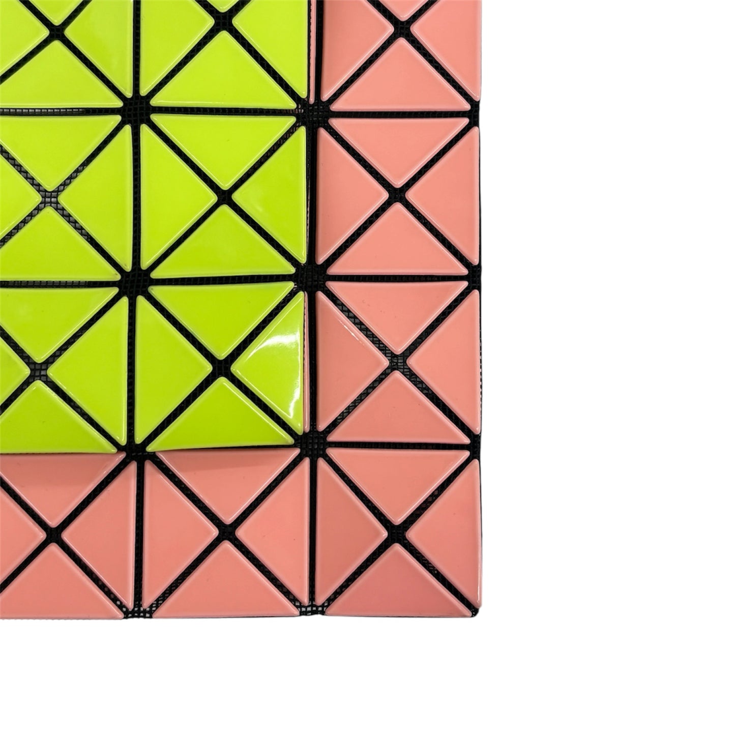 ISSEY MIYAKE Tote Bag BB31AG527 Pink And Green Stain BAO BAO
