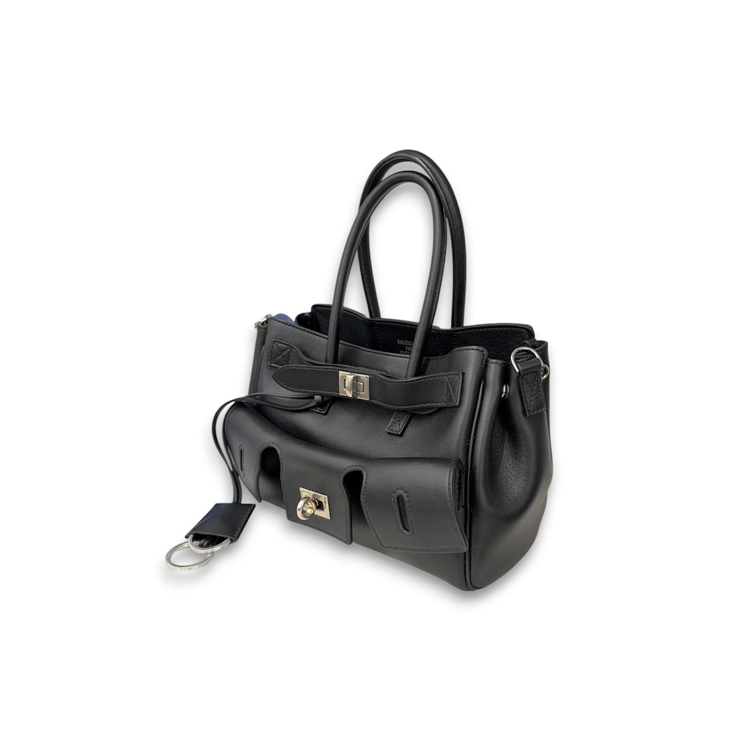 BALENCIAGA 2WAY Bag BEL AIR 823888 Black Rank (AB)