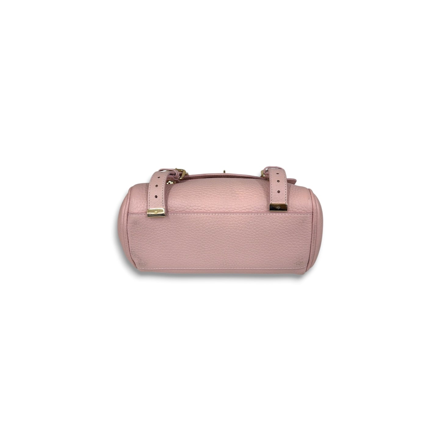 MULBERRY 2WAY Bag RL6595 Pink KTT Heavy Grain Mini *Stain* Rank (B)