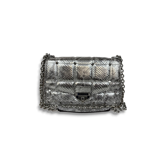 MICHAEL KORS Shoulder Bag 30H1S1SL3M Silver Rank (B)
