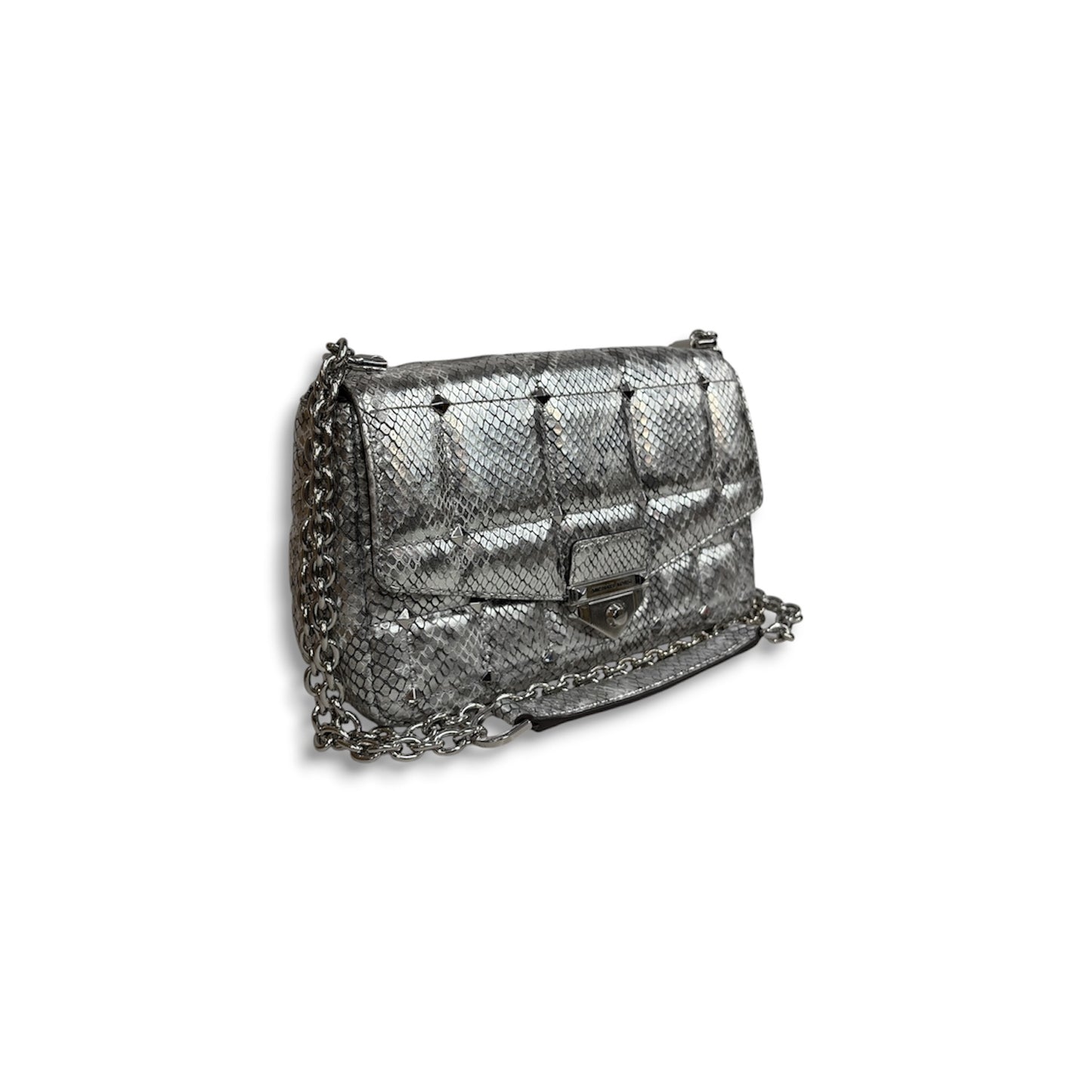 MICHAEL KORS Shoulder Bag 30H1S1SL3M Silver Rank (B)