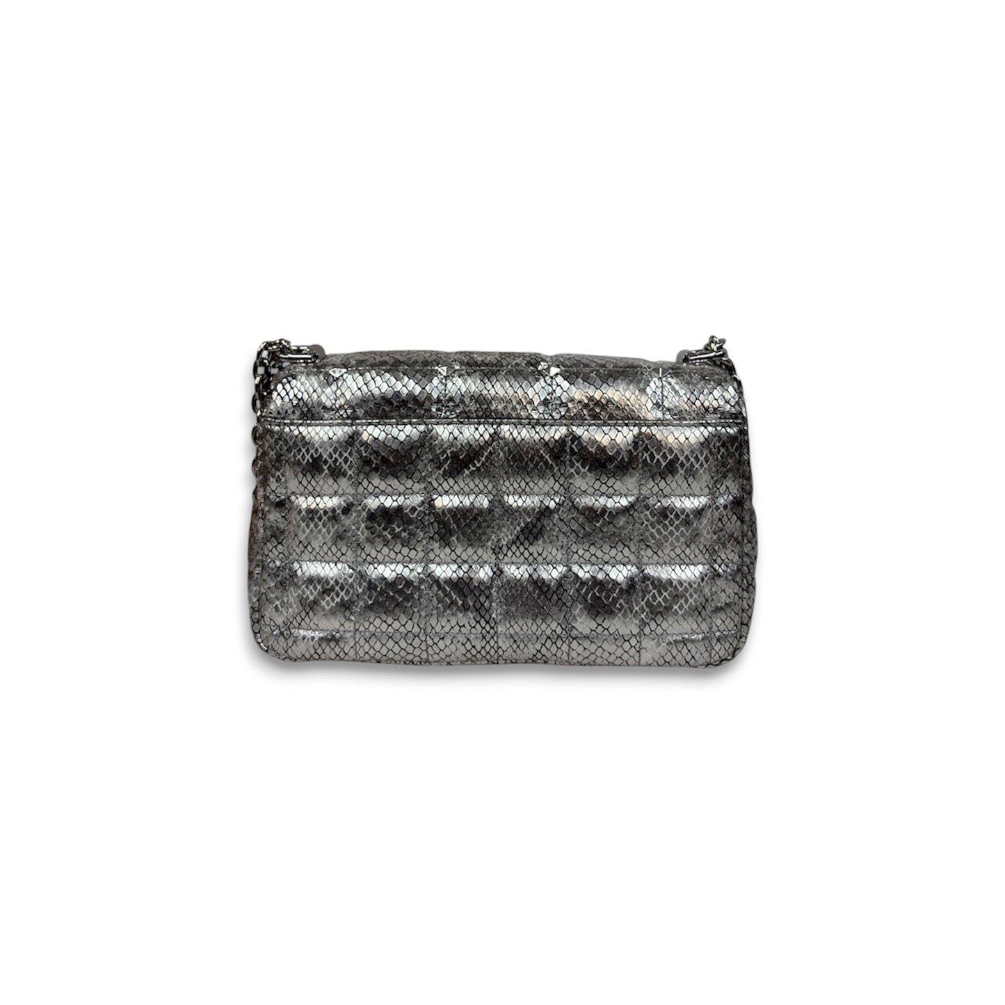 MICHAEL KORS Shoulder Bag 30H1S1SL3M Silver Rank (B)