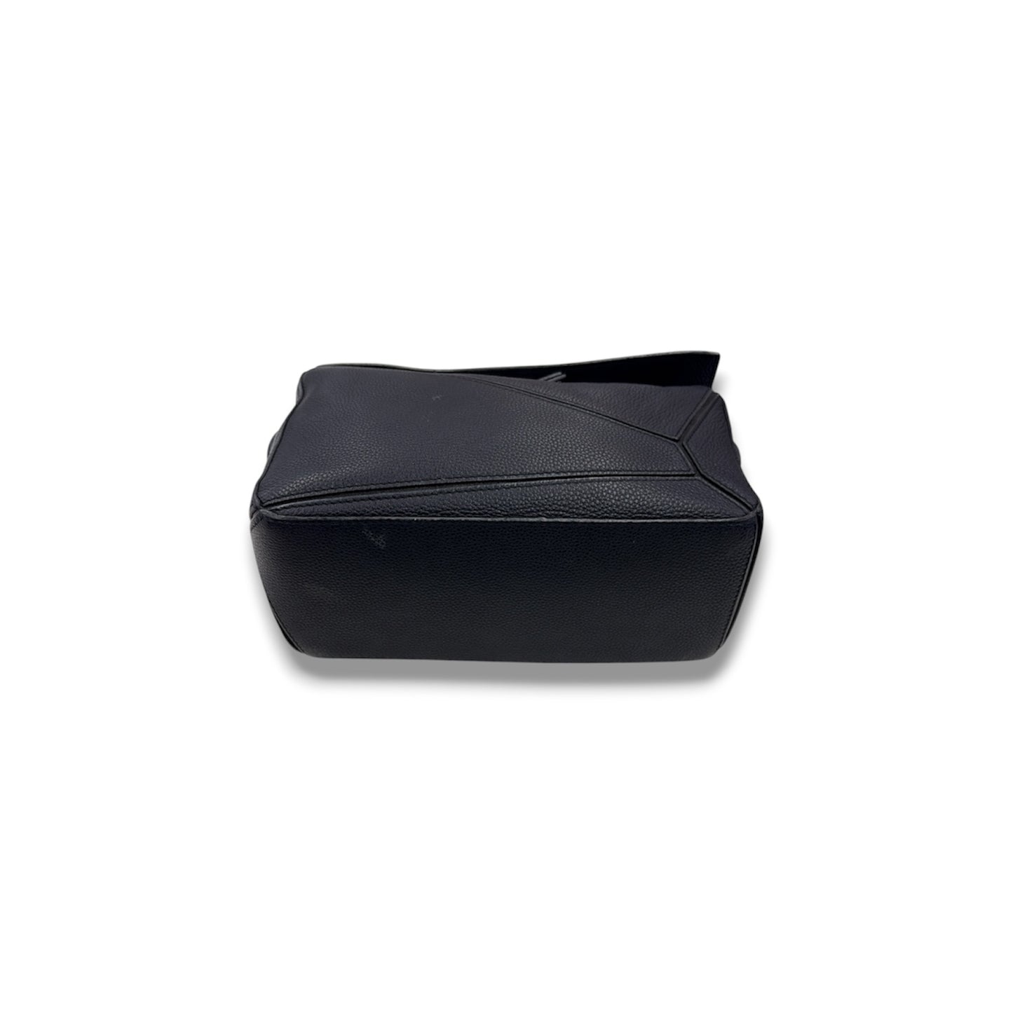 LOEWE 2WAY Bag Puzzle Small Navy 261838 *Scratch/Damage* Rank (B)