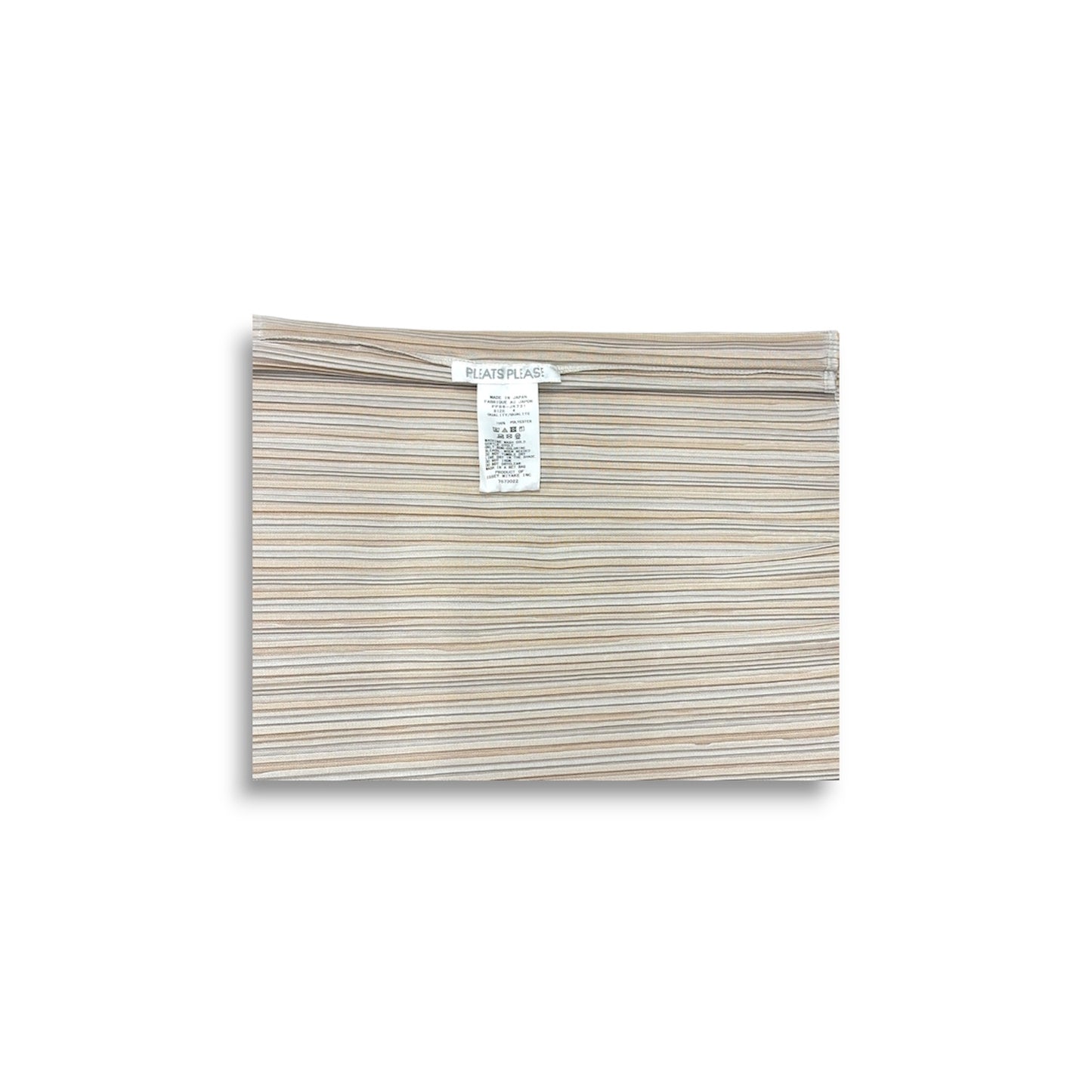 PLEATS PLEASE Cut And Sewn 4 Lady's Brown PP86-JK731