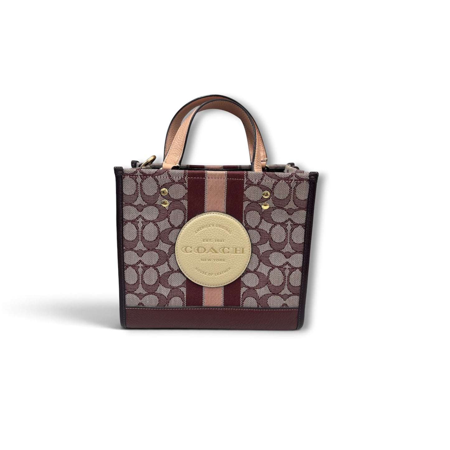 COACH 2WAY BAG RANK (B) PURPLE C8417