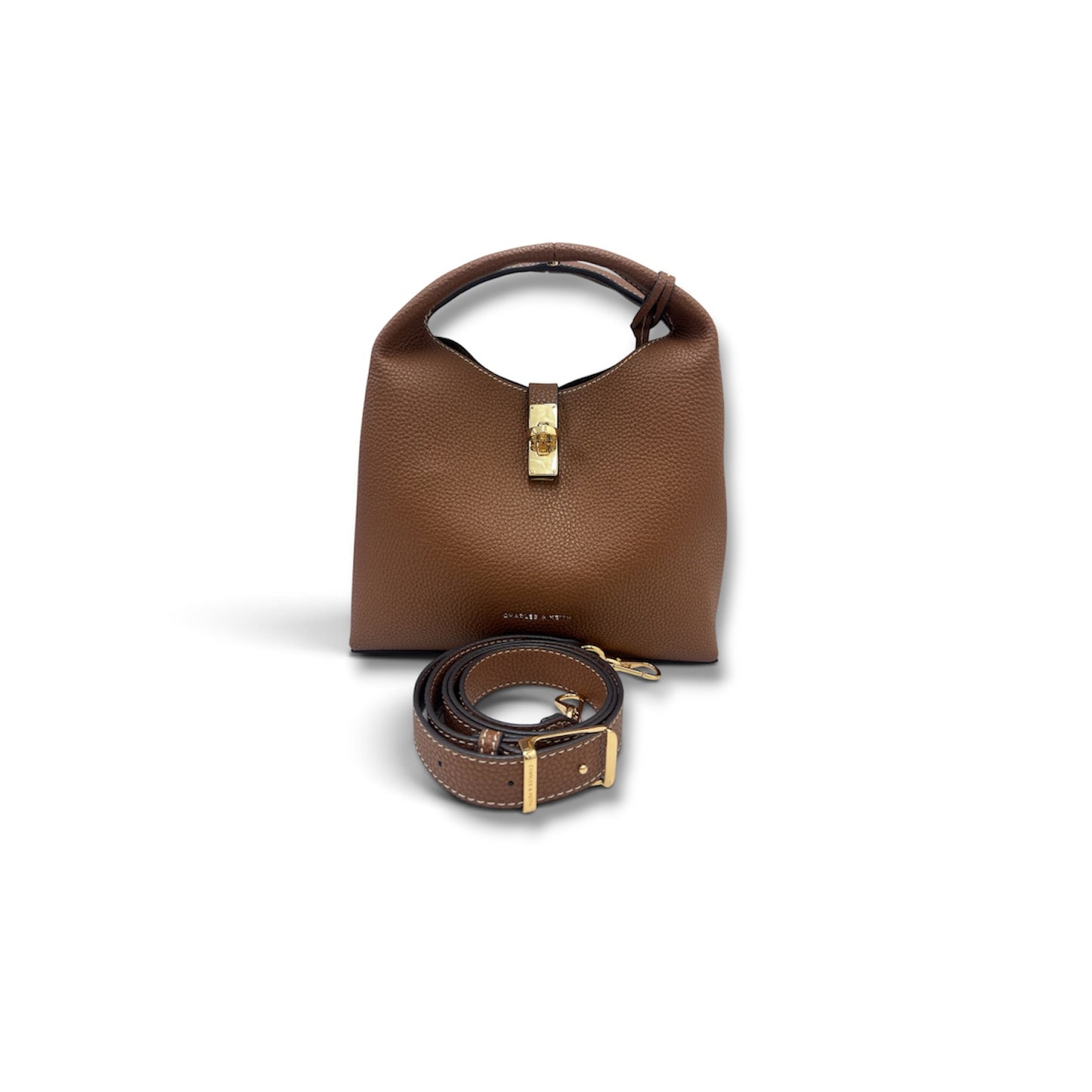 CHARLES KEITH HANDBAG RANK (A) BROWN BAG 10701618