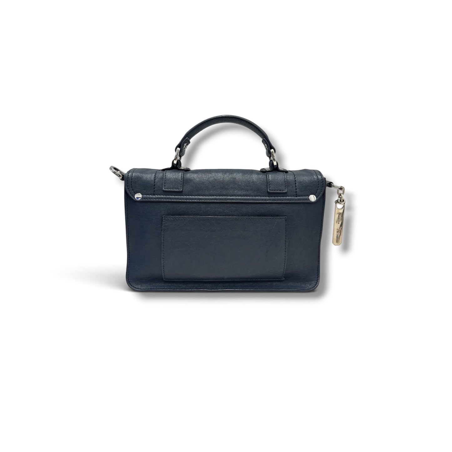 PROENZA SCHOULER 2WAY BAG RANK (B) NAVY STAIN/SCRATCH H00091 L001P 5006
