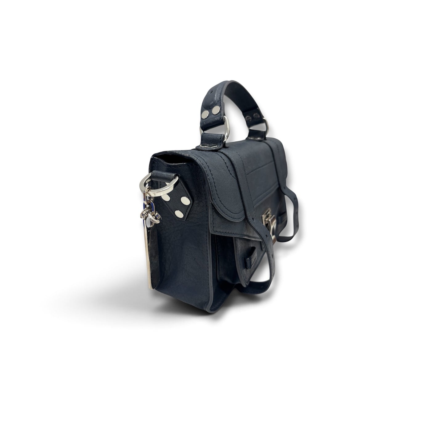 PROENZA SCHOULER 2WAY BAG RANK (B) NAVY STAIN/SCRATCH H00091 L001P 5006