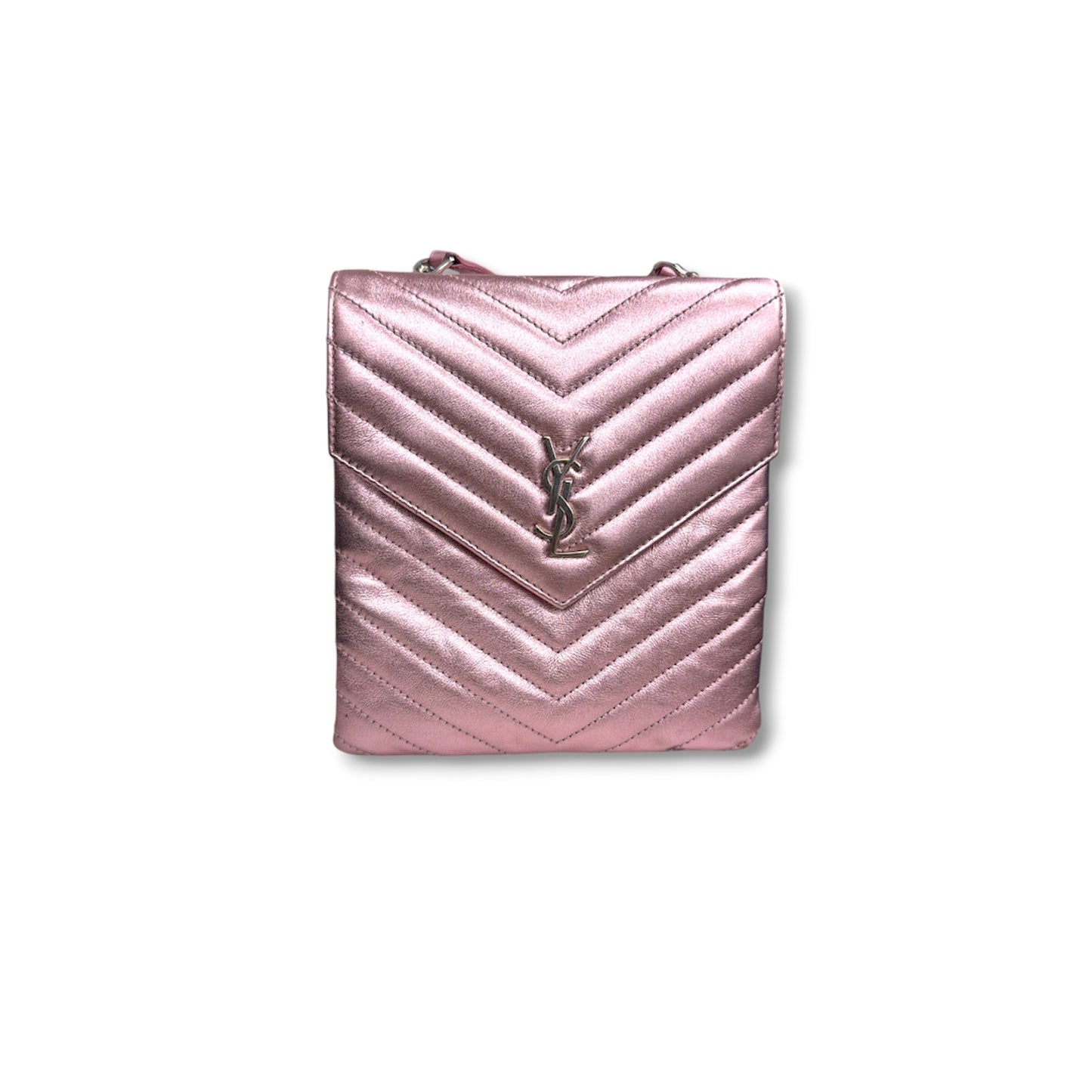 YVES SAINT LAURENT Shoulder Bag 672718 5632 Pink Mal672718.0921 Rank (B)
