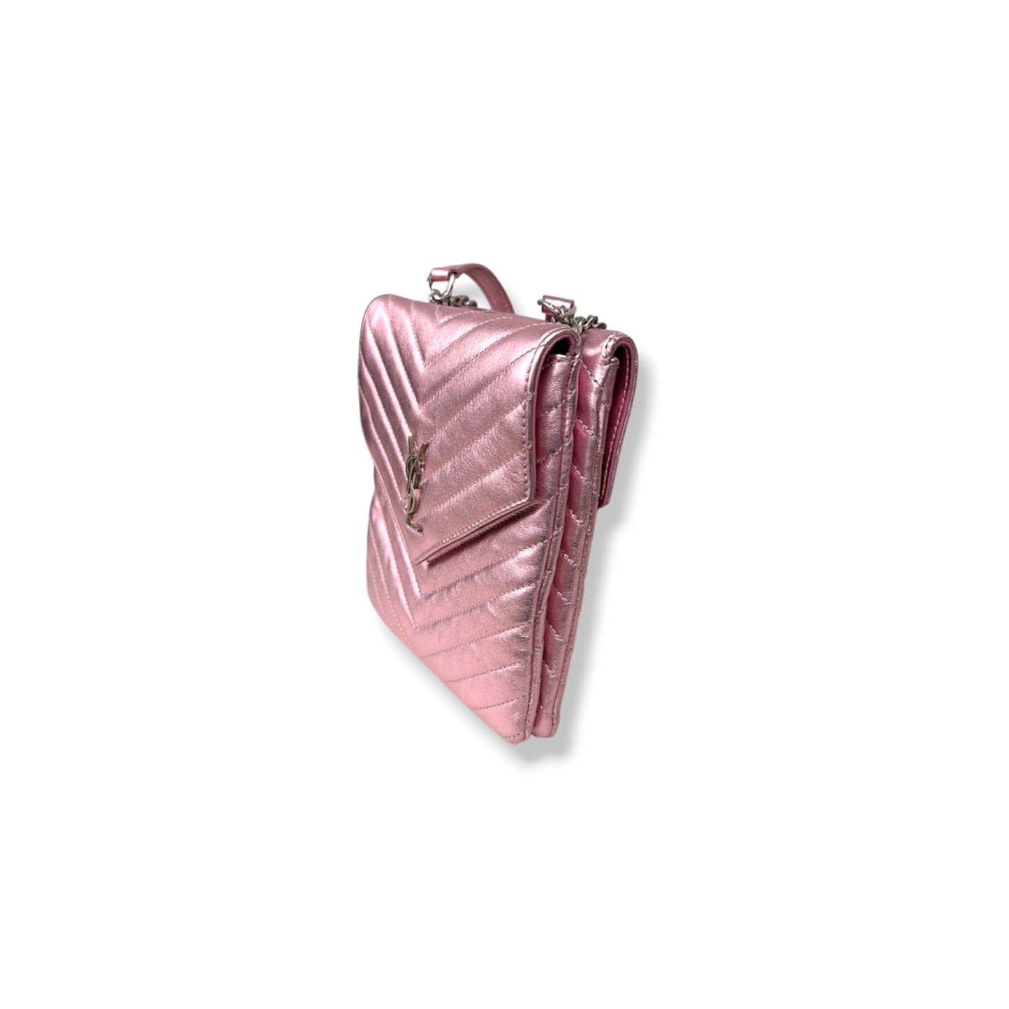 YVES SAINT LAURENT Shoulder Bag 672718 5632 Pink Mal672718.0921 Rank (B)