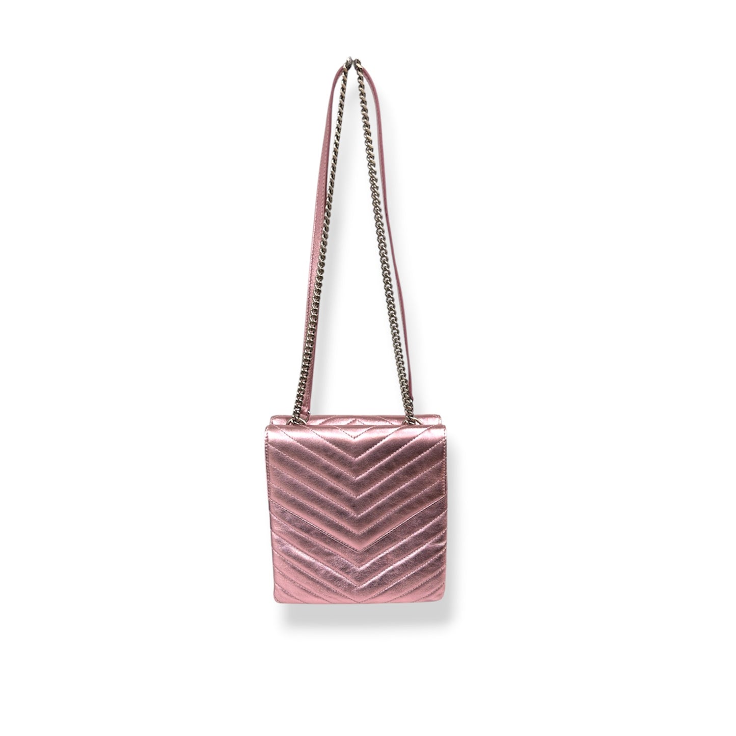 YVES SAINT LAURENT Shoulder Bag 672718 5632 Pink Mal672718.0921 Rank (B)