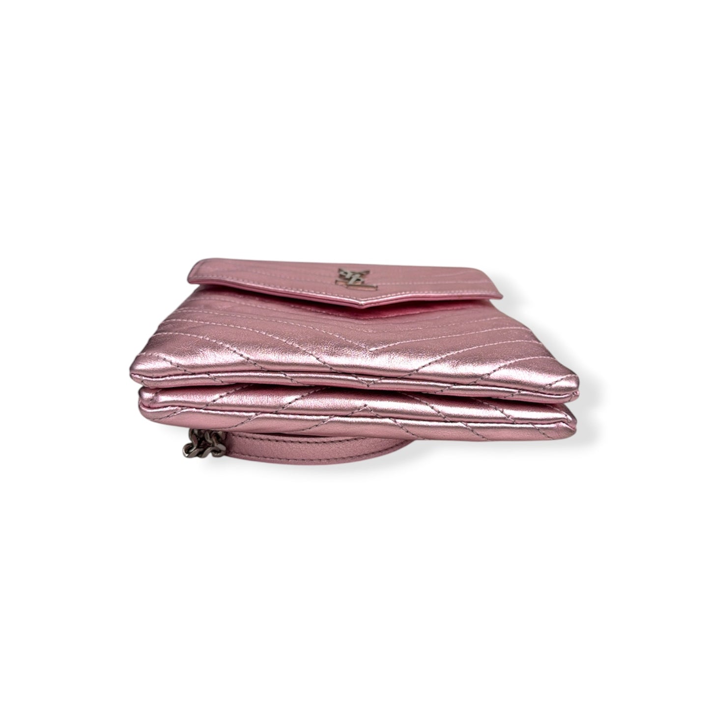 YVES SAINT LAURENT Shoulder Bag 672718 5632 Pink Mal672718.0921 Rank (B)