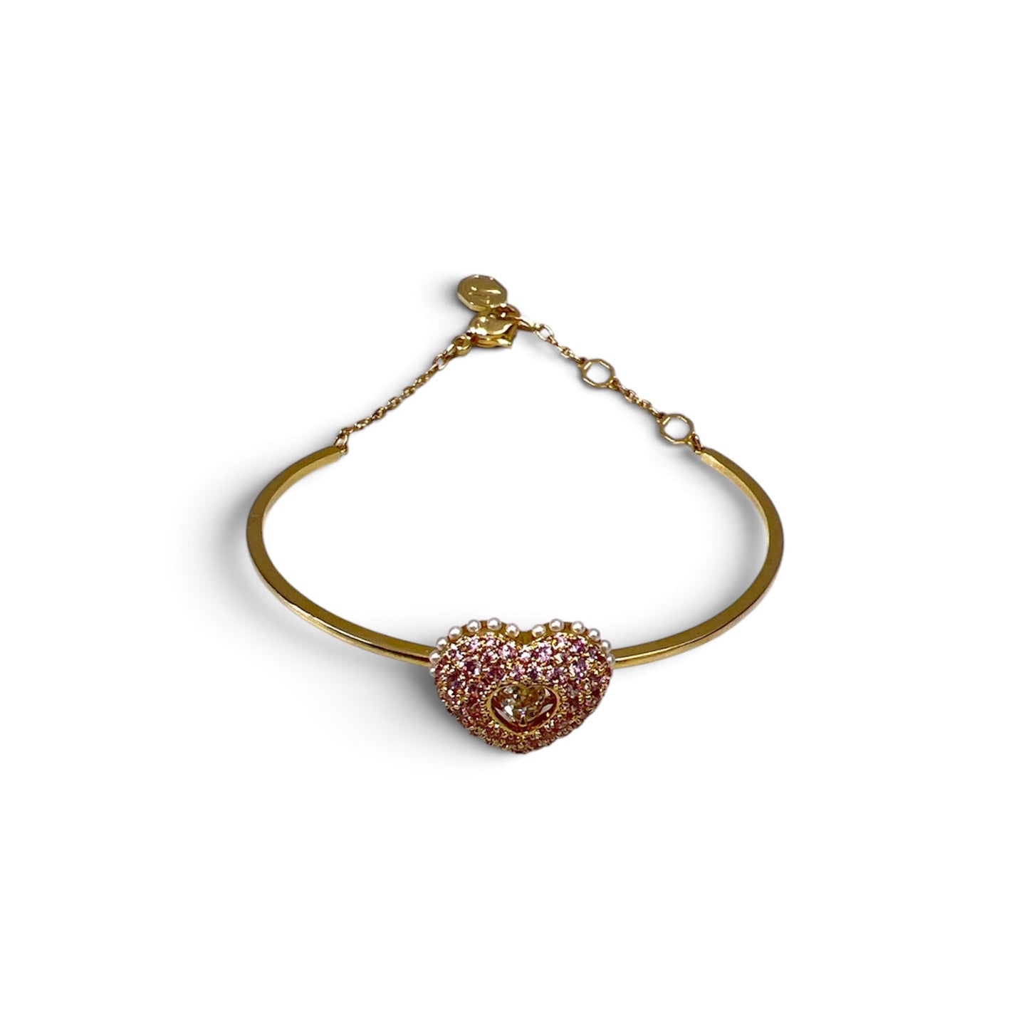 Bracelet SWAROVSKI Gold/Pink/White 5687258 Rank A
