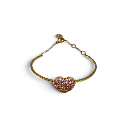 Bracelet SWAROVSKI Gold/Pink/White 5687258 Rank A