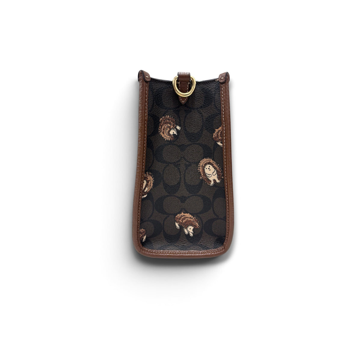 COACH 2WAY BAG DARK BROWN RANK (B) CC769
