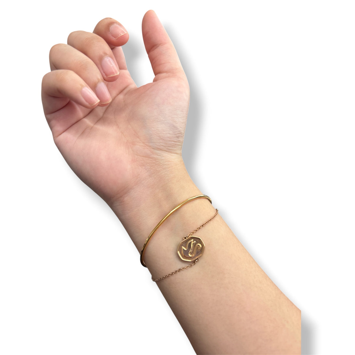 SWAROVSKI BRACELET ROSE GOLD DIAMOND RANK (A)