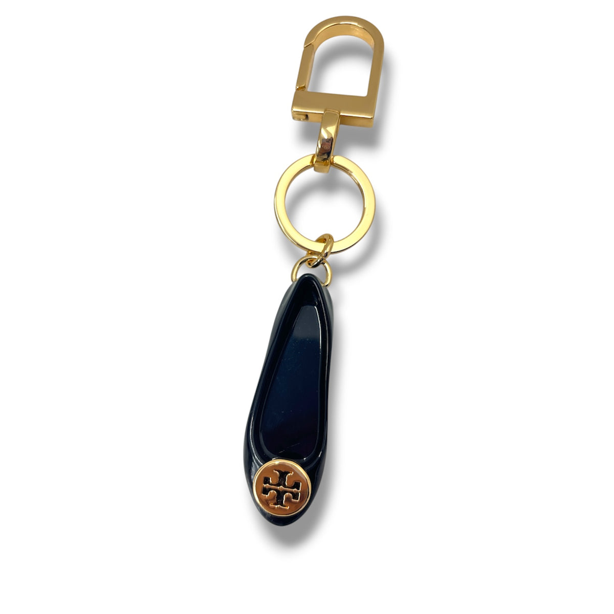 TORY BURCH KEY RING BLACK 82401 RANK (B)