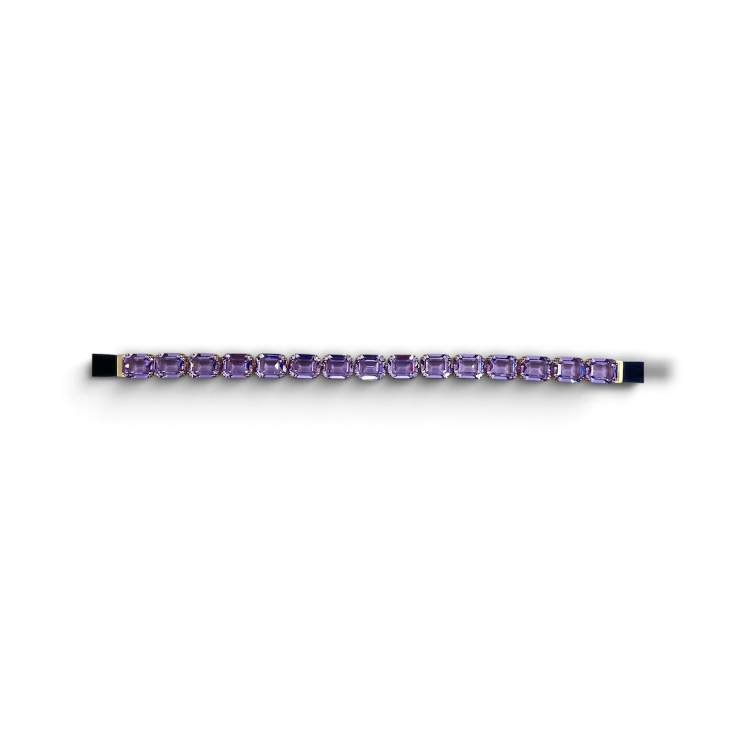 SWAROVSKI NECKLACE GOLD / PURPLE 5720486 (RANK A)