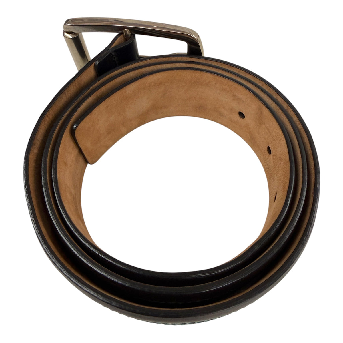 Gucci Belt Black/Sky Blue 295331 Rank (B)