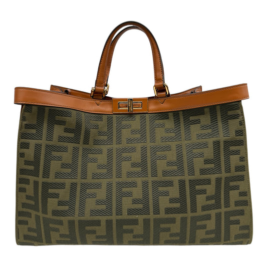 FENDI 2WAY BAG 8BH374-A9P6-209-3262 Olive Rank (A)