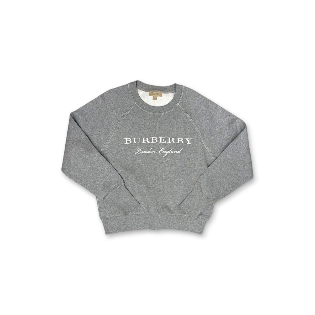 BURBERRY LONDON Sweater SIZE S Lady's Gray 4056172/67L Rank (B)