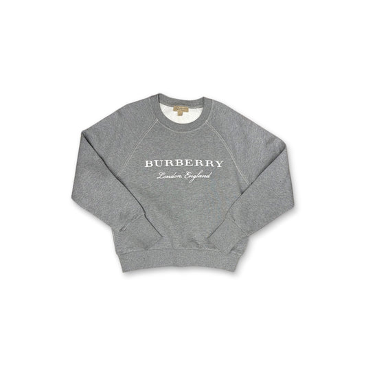 BURBERRY LONDON Sweater SIZE S Lady's Gray 4056172/67L Rank (B)