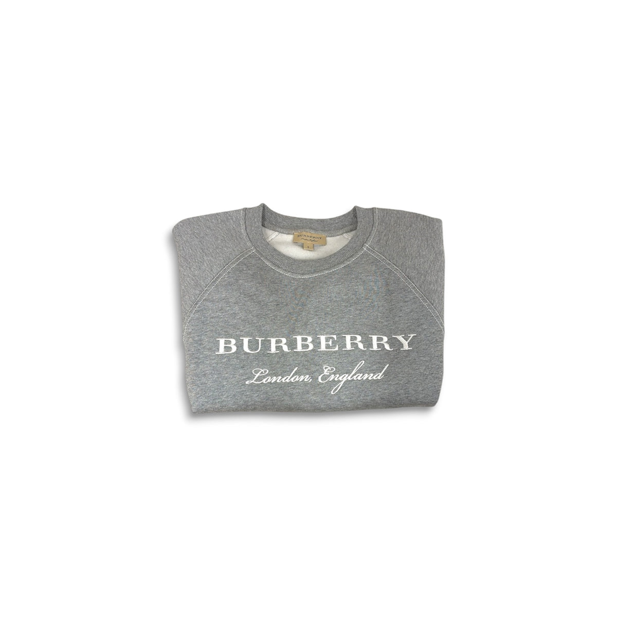 BURBERRY LONDON Sweater SIZE S Lady's Gray 4056172/67L Rank (B)