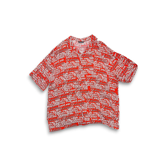 BALENCIAGA Shirt 42 Mens Red 571440 Rank (B)
