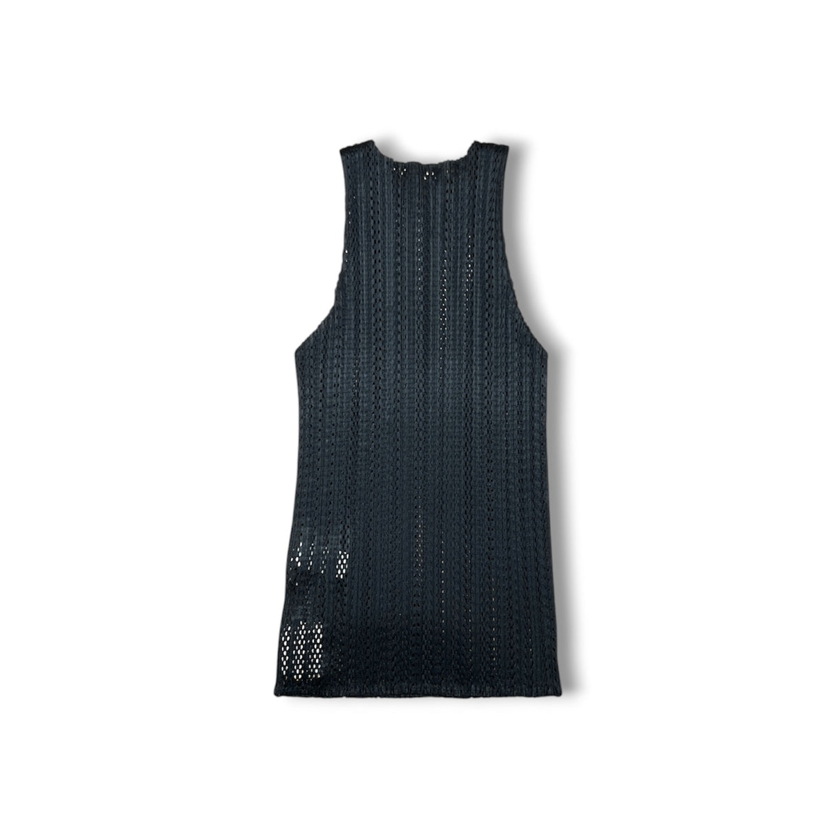 PLEATS PLEASE Tank Top 5 Lady's Black P98-JK581 Rank (B)