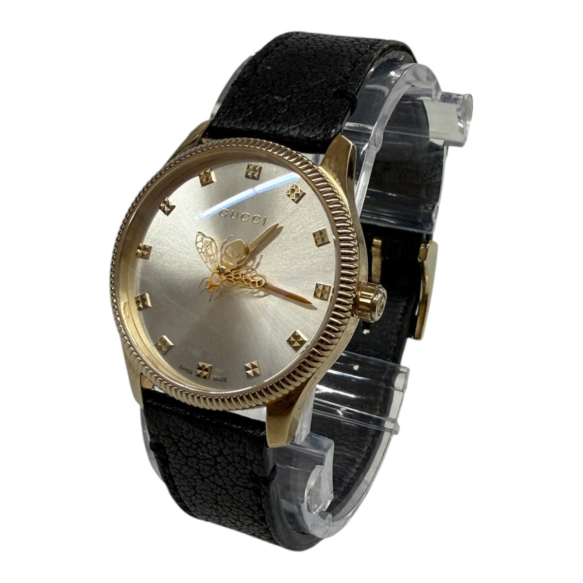 GUCCI Wrist Watch YA1264181 Leather