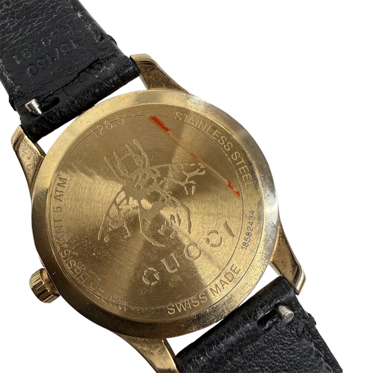 GUCCI Wrist Watch YA1264181 Leather
