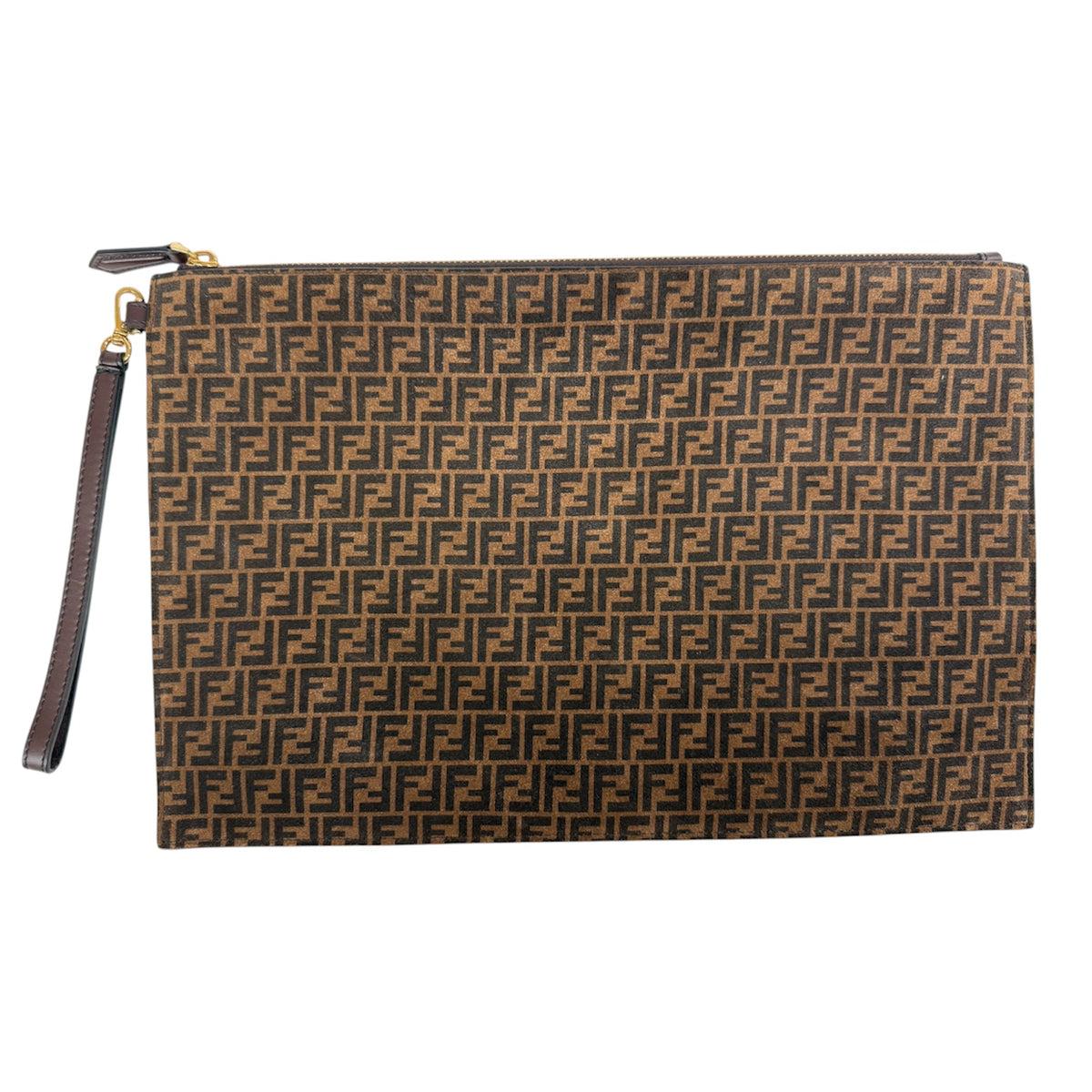 FENDI Clutch Bag 30994915 Brown