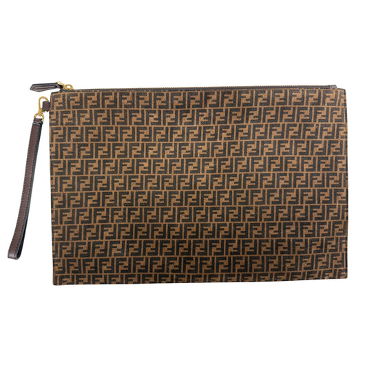 FENDI Clutch Bag 30994915 Brown