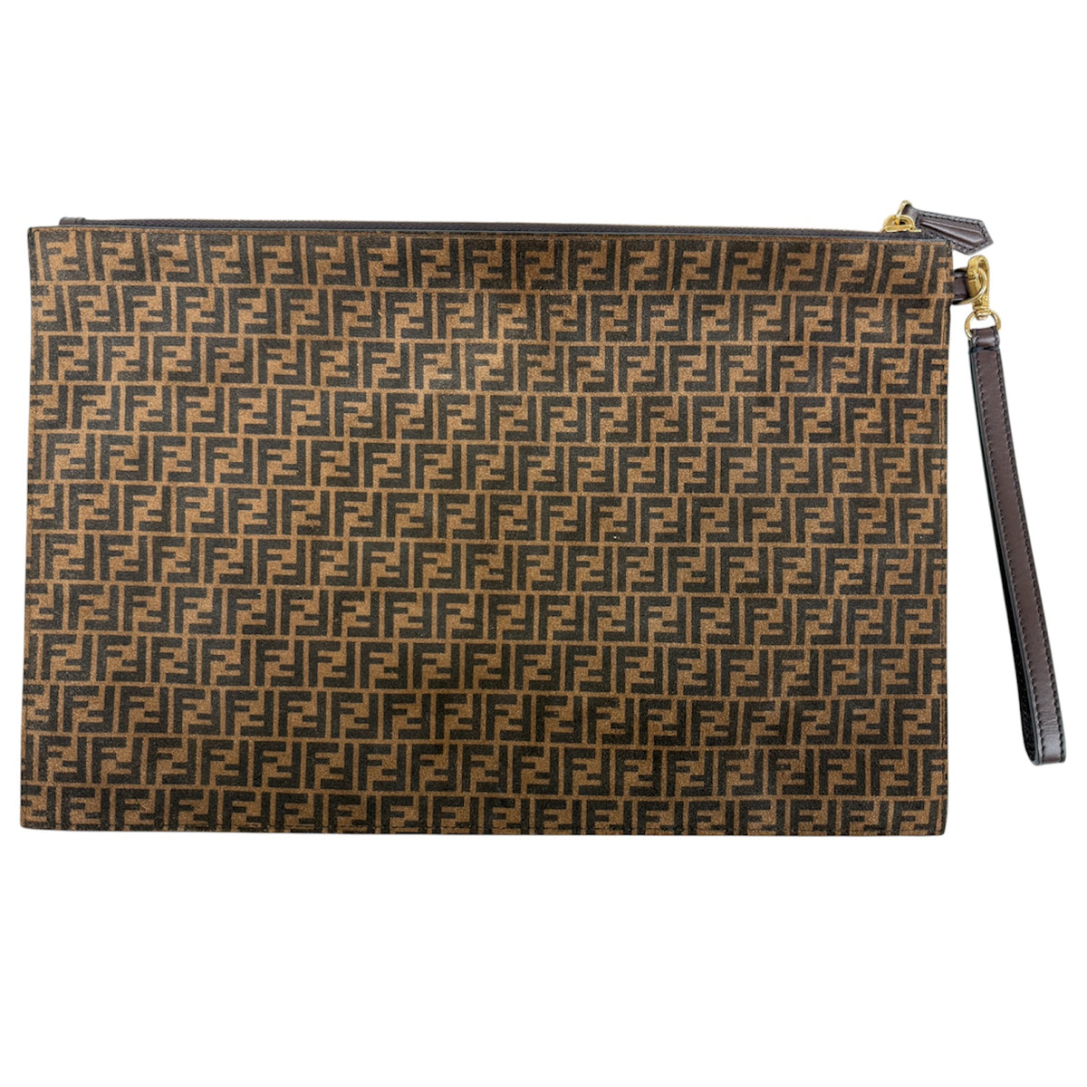 FENDI Clutch Bag 30994915 Brown