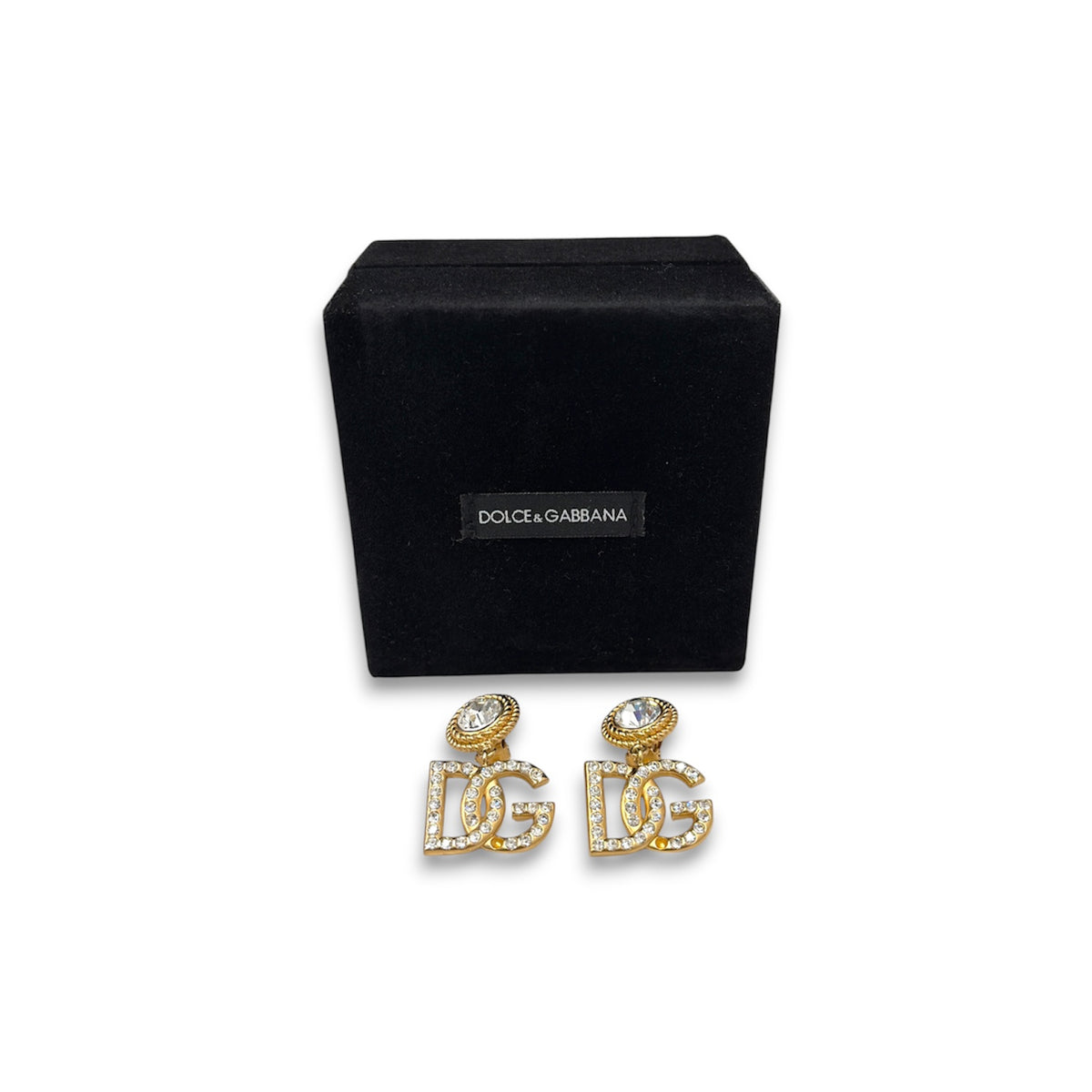 DOLCE & GABBABA Earring Gold WEN6L1W1111 *Damage* Rank (B)