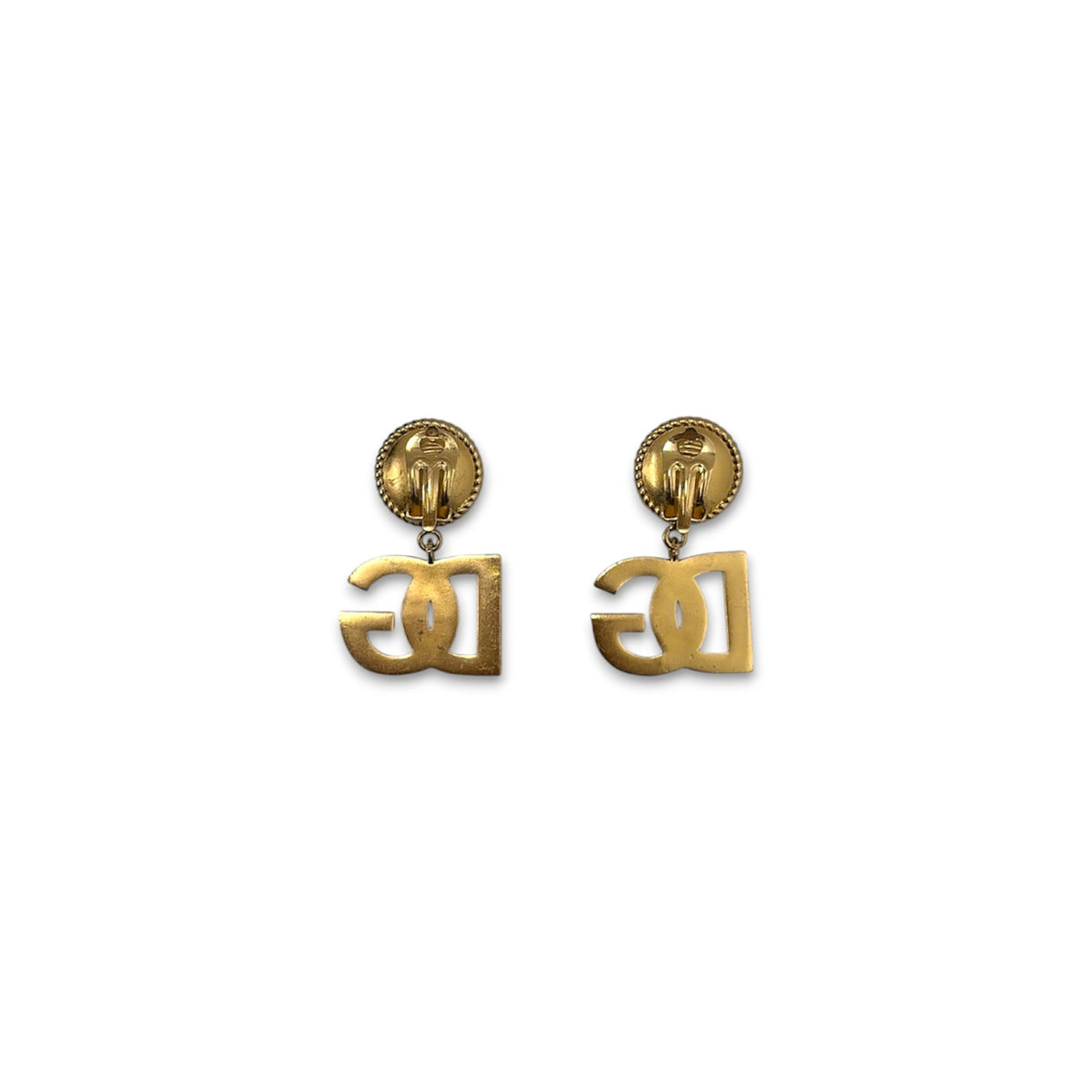DOLCE & GABBABA Earring Gold WEN6L1W1111 *Damage* Rank (B)