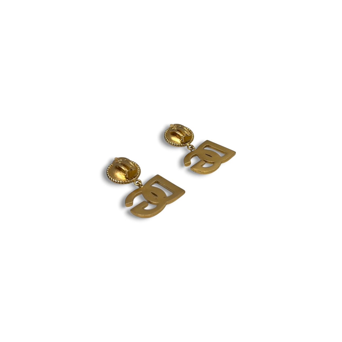 DOLCE & GABBABA Earring Gold WEN6L1W1111 *Damage* Rank (B)
