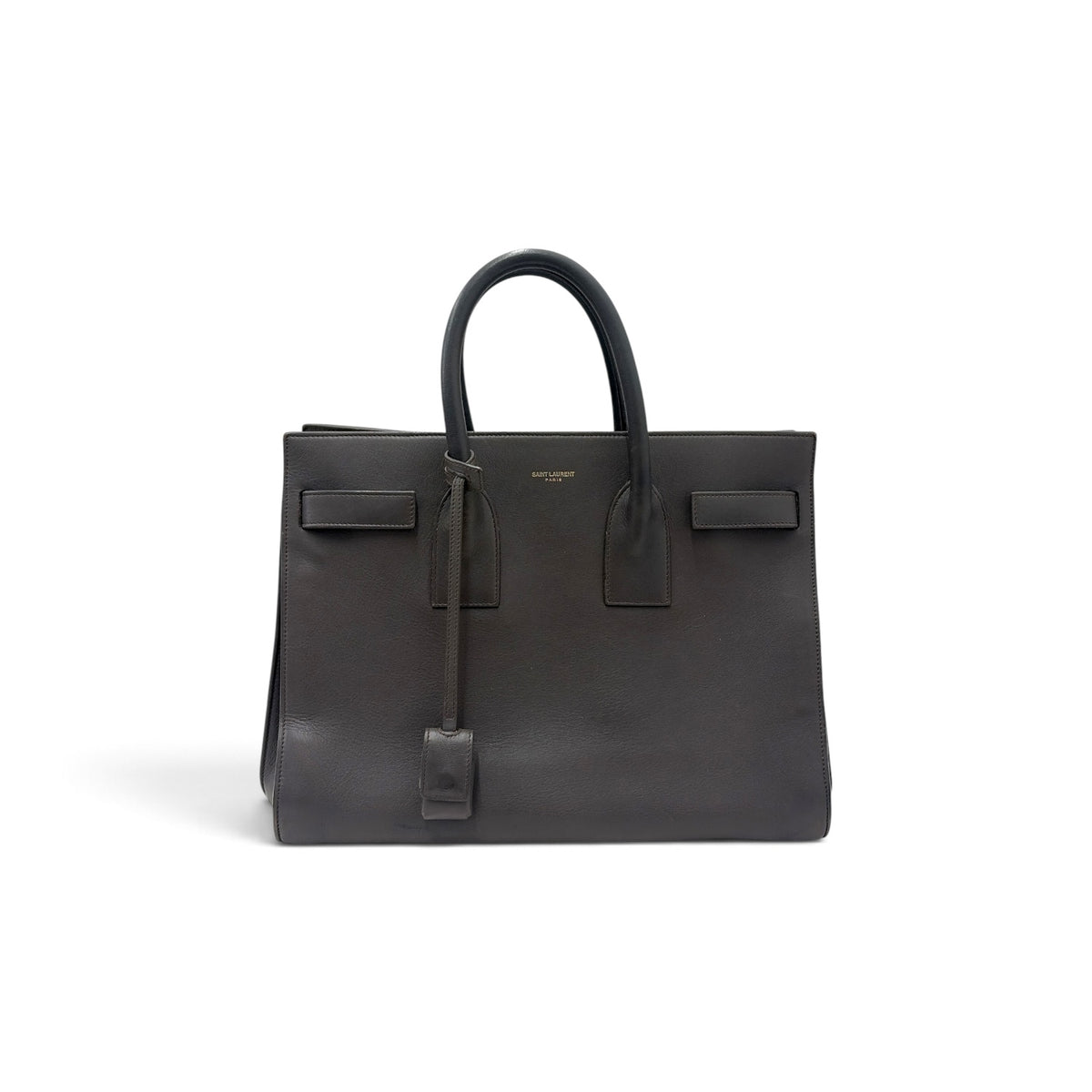 Saint Laurent Paris 2WAY Bag 324823. 527411 Gray Scratch/Stain Rank (B)