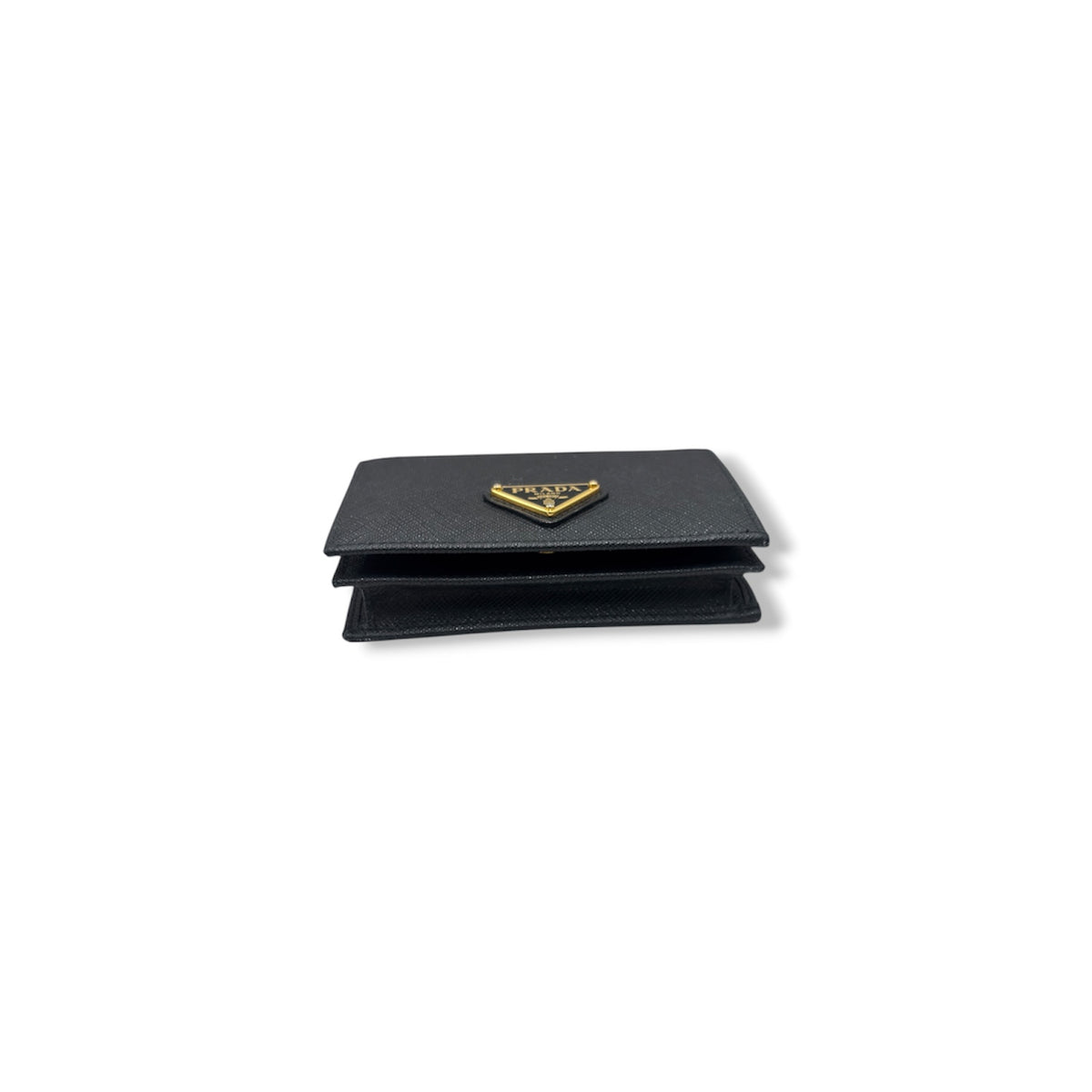 PRADA WALLET 1MV021 BLANCK 82L *NFC SAFFIANO TRIANG RANK (A)
