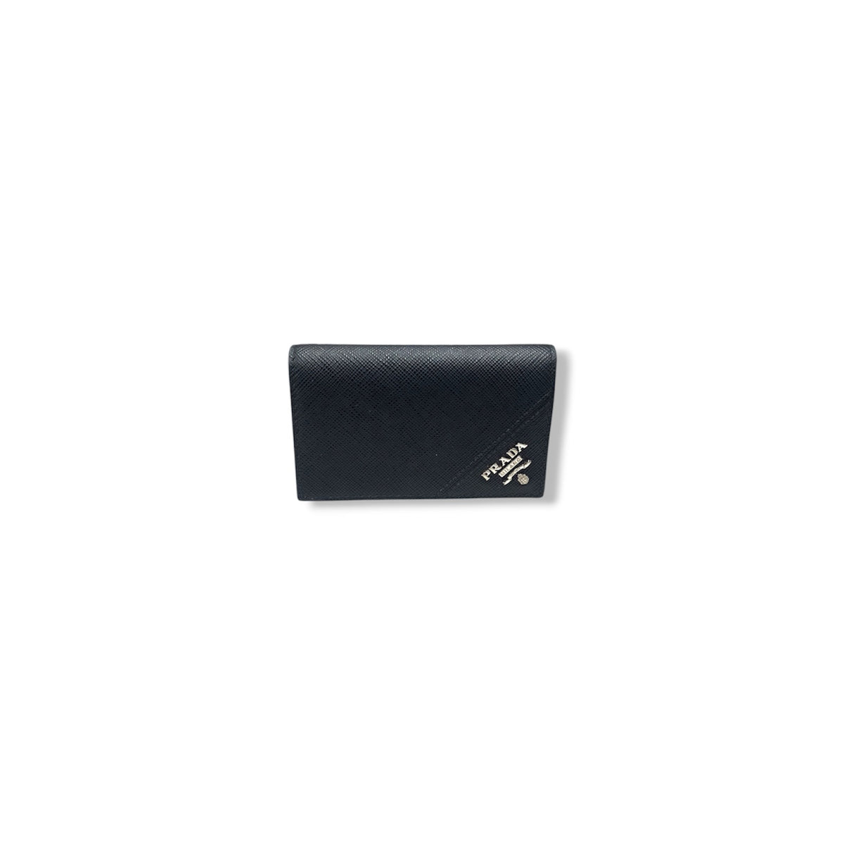 PRADA CARD CASE 2MC122 BLACK 234 NFC* RANK (B)