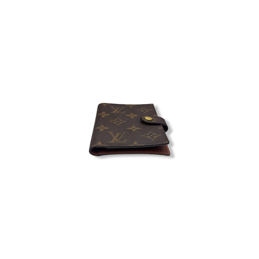 LOUIS VUITTON NOTEBOOK COVER MONOGRAM R20005 BROWN CA1004