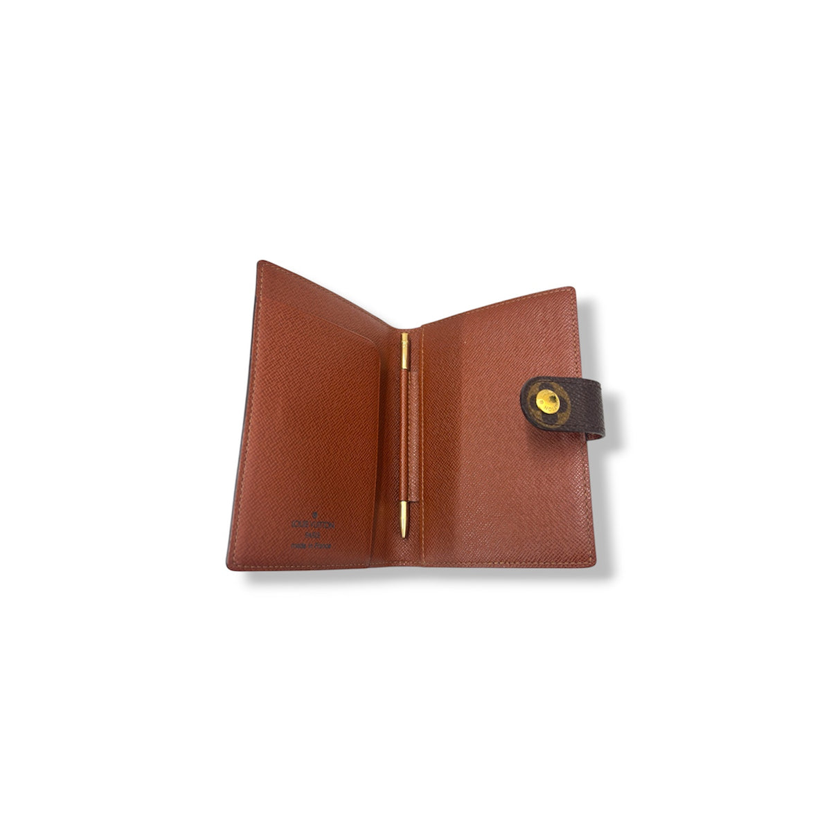 LOUIS VUITTON NOTEBOOK COVER MONOGRAM R20005 BROWN CA1004