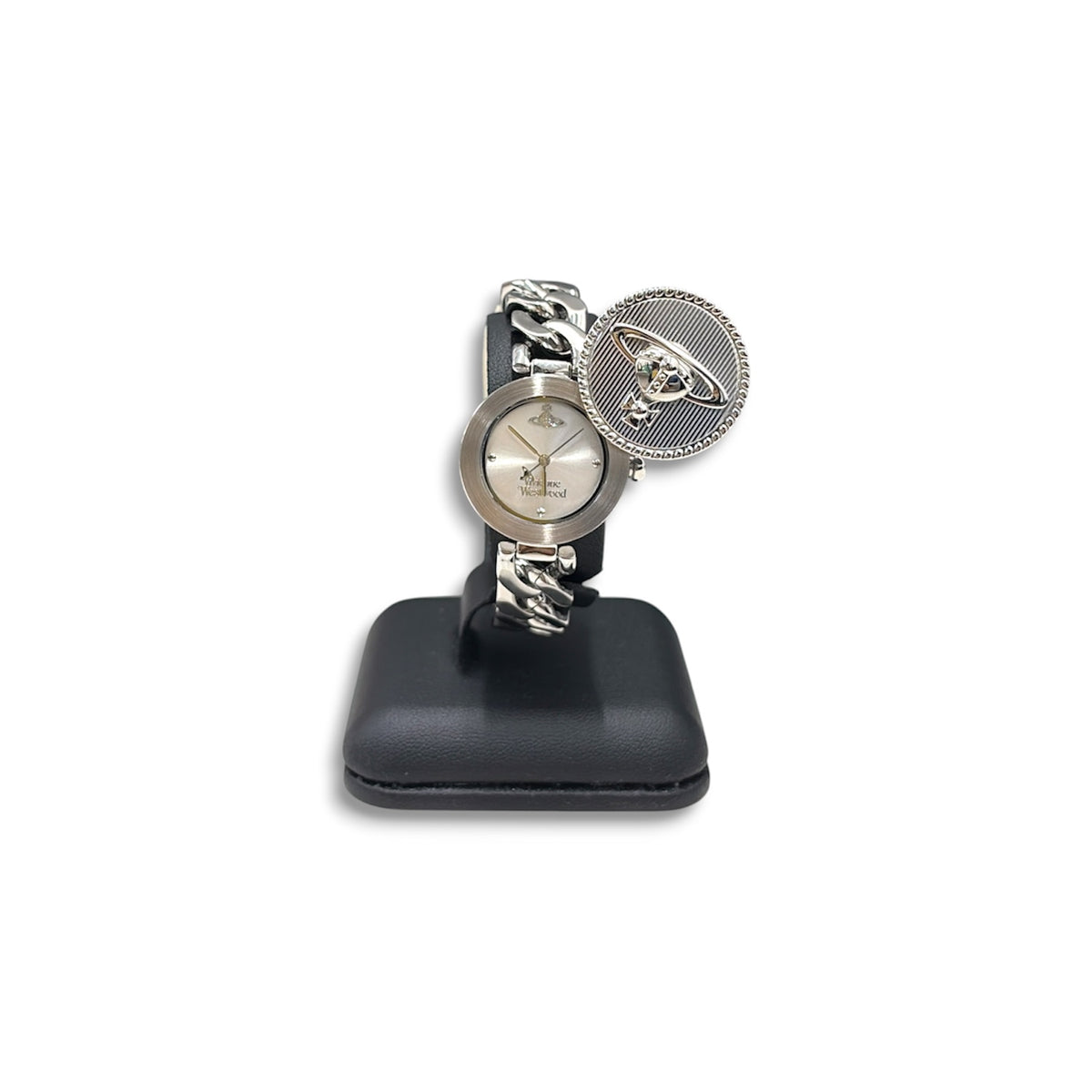 Vivienne Westwood Wrist Watch ORB BUTTON With Box Rank (A)