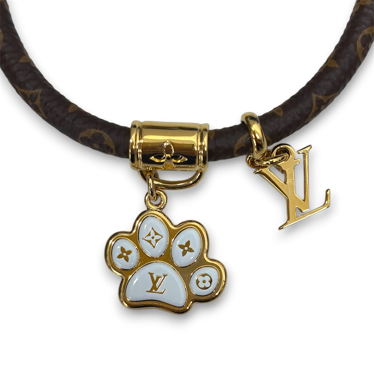 LOUIS VUITTON Bracelet Brown M4949Z Rank (A)