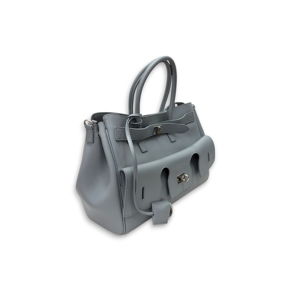 BALENCIAGA 2WAY Bag Bel Air 835689 Gray 1142. K67. 5212 Rank (AB)